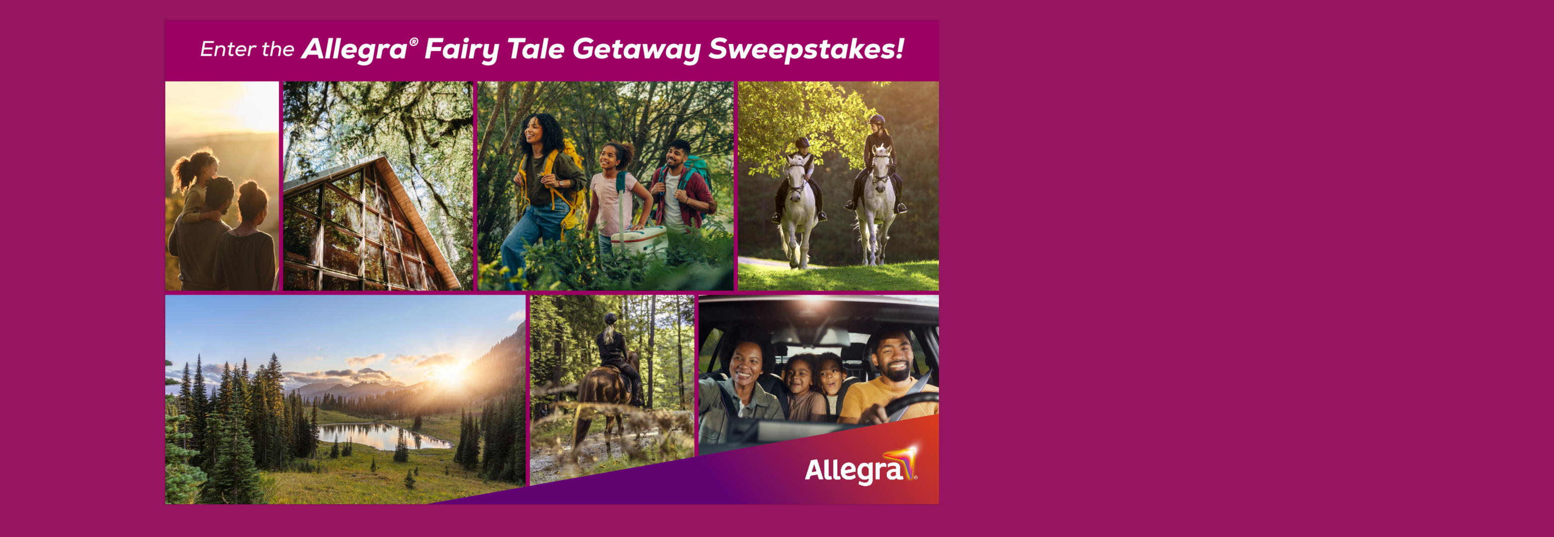 Enter to Win Allegra's Trip to Washington State Outdoor Sweepstakes