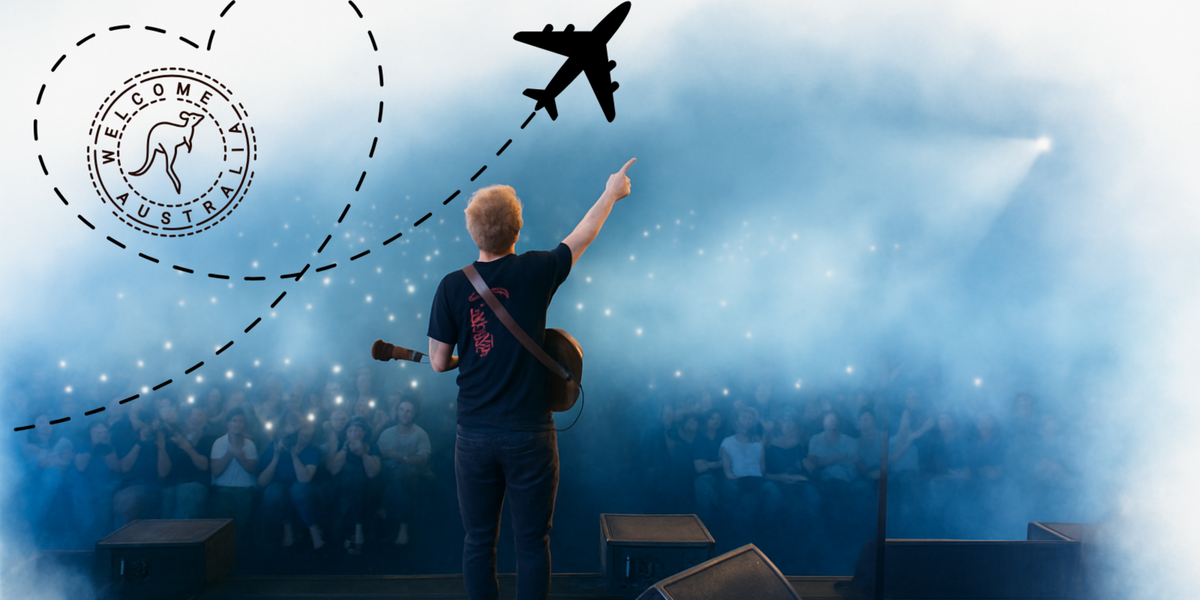 Win 2 Tickets to see Ed Sheeran in Australia + Hotel & Airfare!