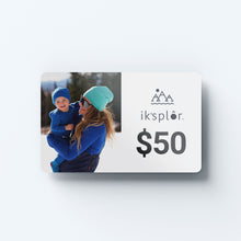 Load image into Gallery viewer, $50 Iksplor Gift Card