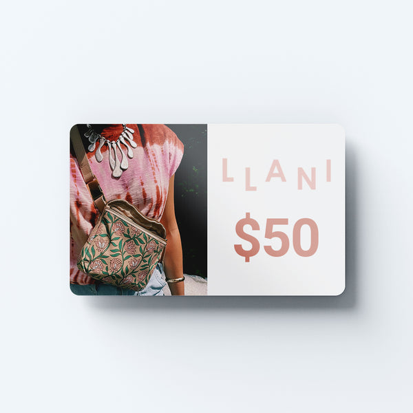$50 Llani Gift Card